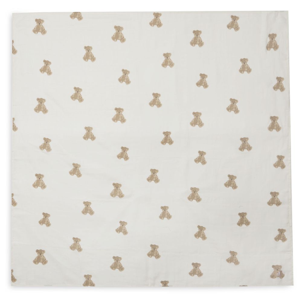 Jollein Swaddle Muslin - Teddy - 2 Pc Set