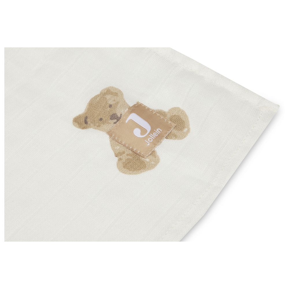 Jollein Swaddle Muslin - Teddy - 2 Pc Set