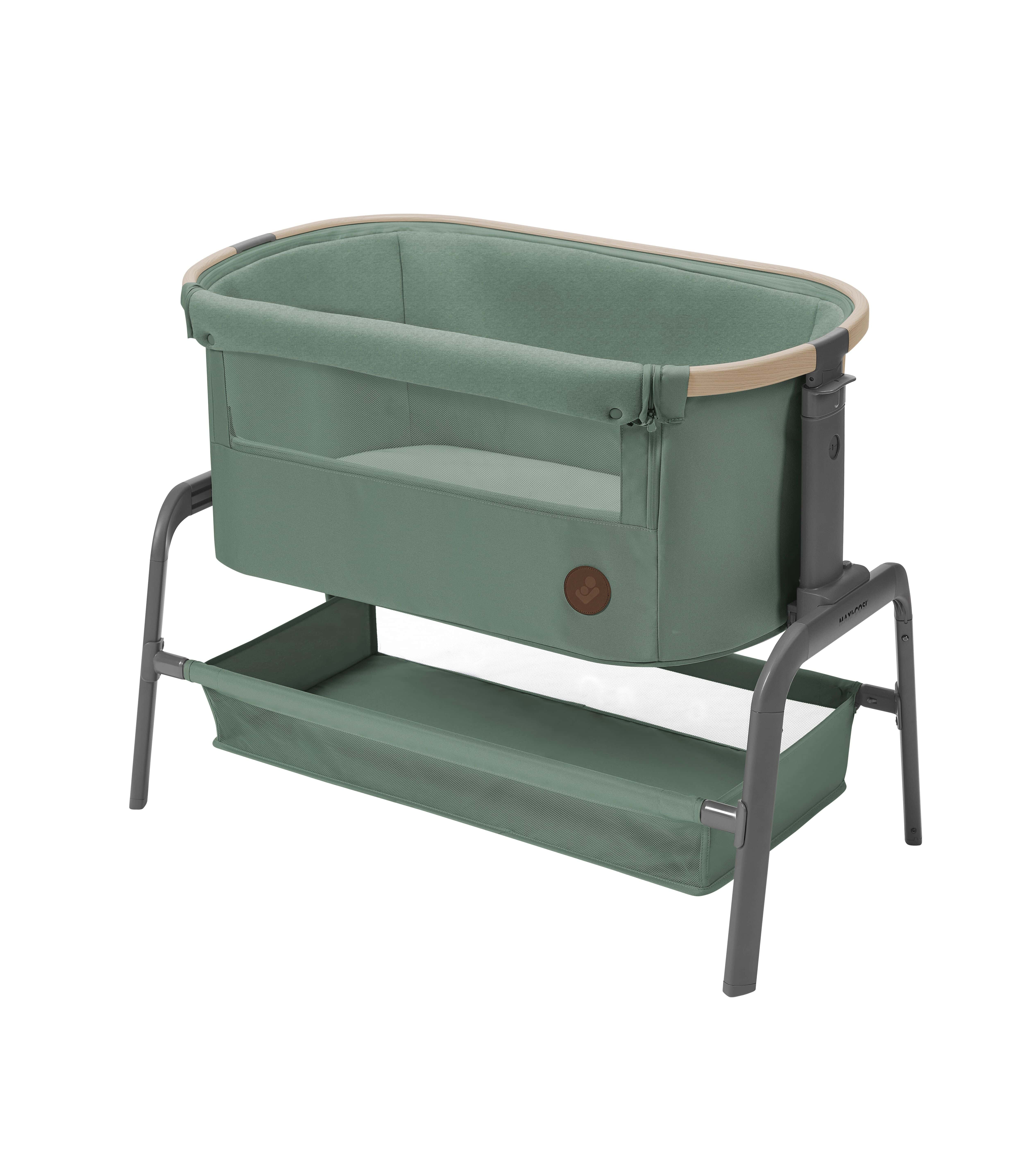Maxi-Cosi Iora Bedside Co-Sleeper Crib - Beyond Green