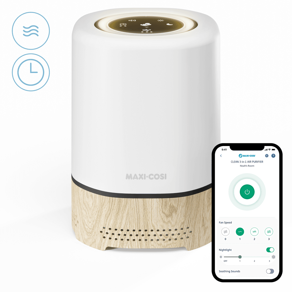 Maxi-Cosi Clean 3-In-1 Air Purifier - White