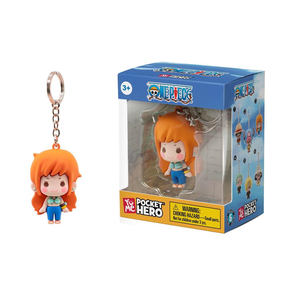 One Piece - Chibi Series Pocket Hero Collectible Keychain - Nami
