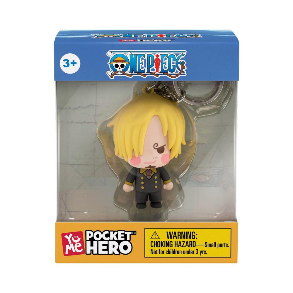 One Piece - Chibi Series Pocket Hero Collectible Keychain - Sanji