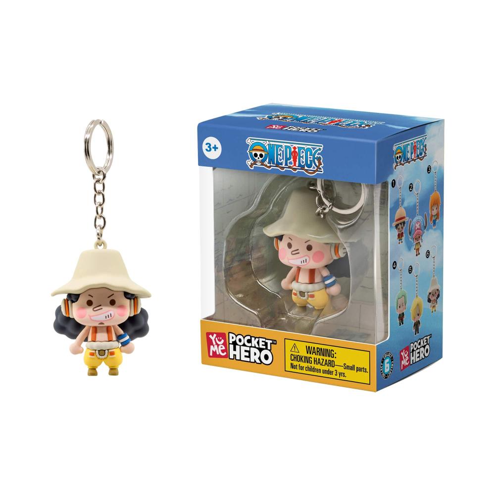 One Piece - Chibi Series Pocket Hero Collectible Keychain - Usepp