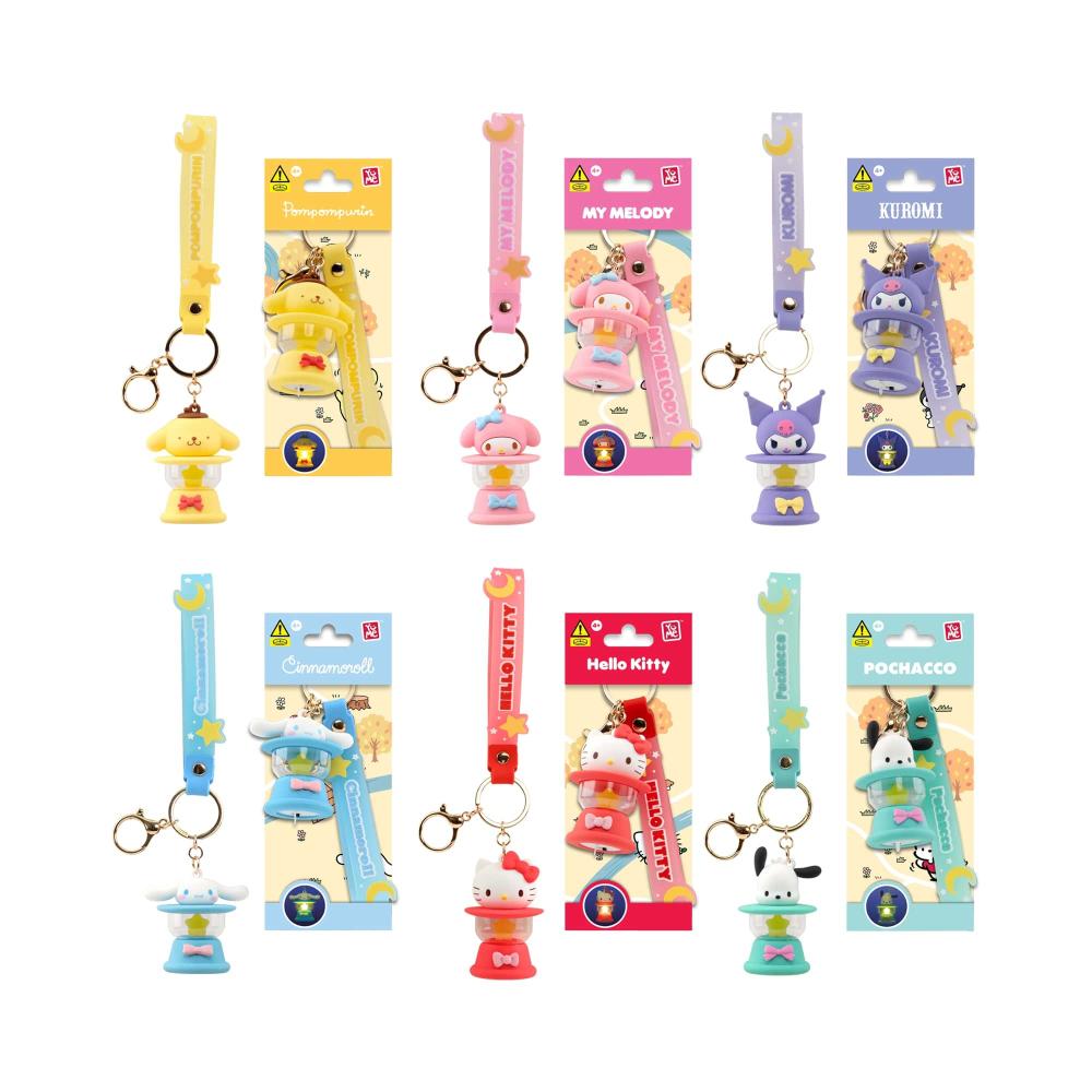 Hello Kitty - Mini Light-Up Keychain - Style May Vary - 1 Pc