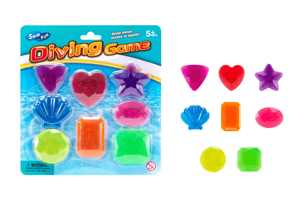 Mondo - Diving Gemstone Toys 8pcs