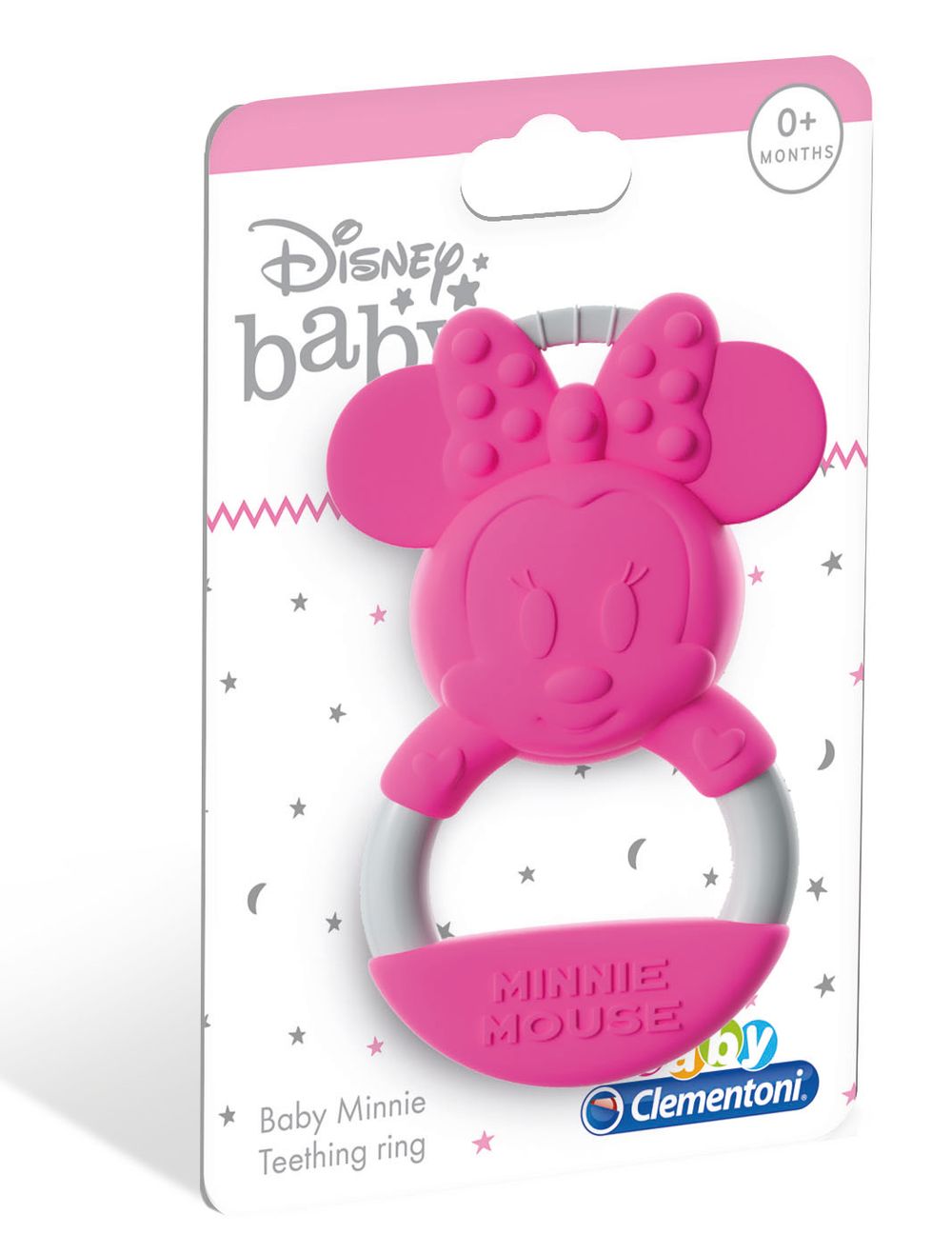 Clementoni - Minnie Mouse Teether - Pink