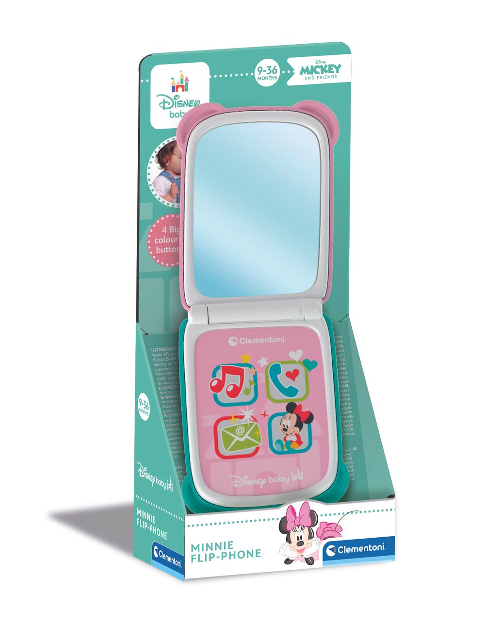 Clementoni - Minnie Mouse Flip Phone