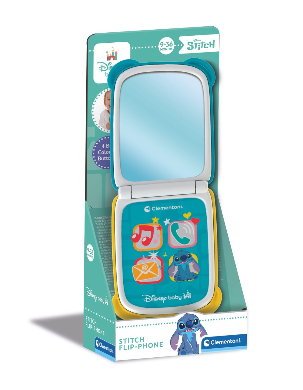 Clementoni - Stitch Flip Phone