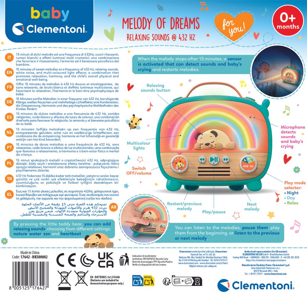 Clementoni - Baby Melody Of Dreams