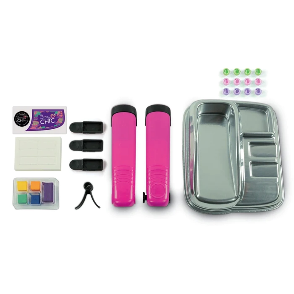 Clementoni - Crazy Chic Trendy Hairstyle Create Your Own Fashion Kit