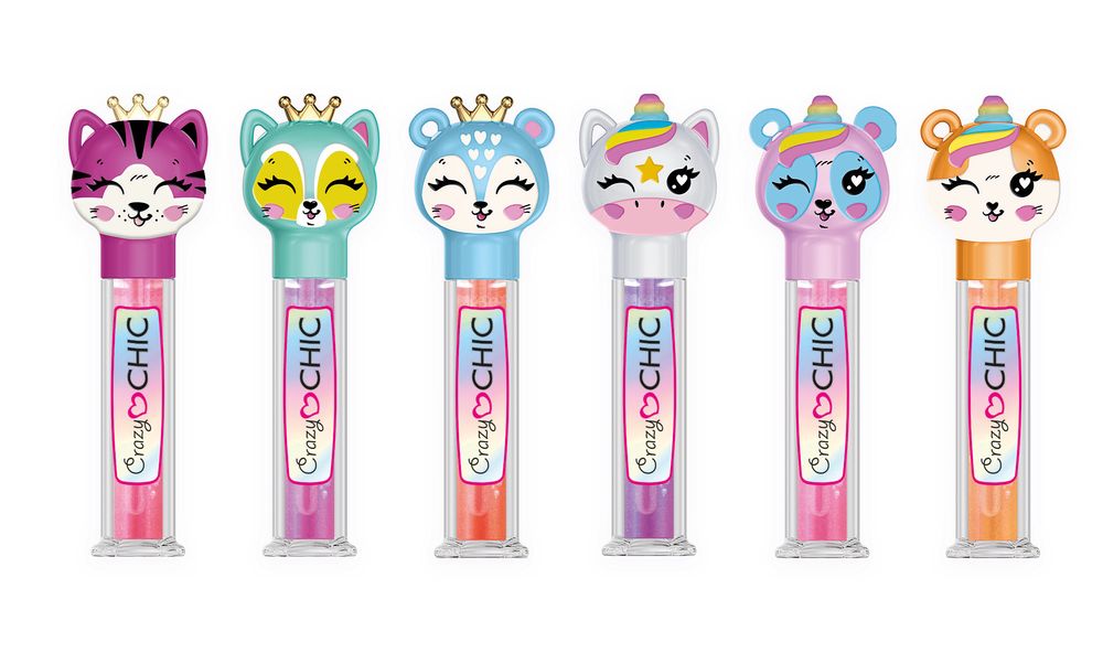 Clementoni - Crazy Chic Lovely Lip Gloss - Style May Vary