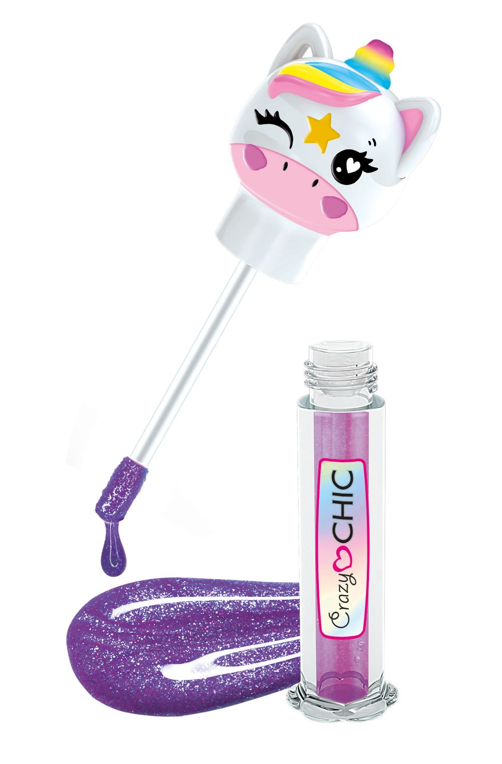 Clementoni - Crazy Chic Lovely Lip Gloss - Style May Vary