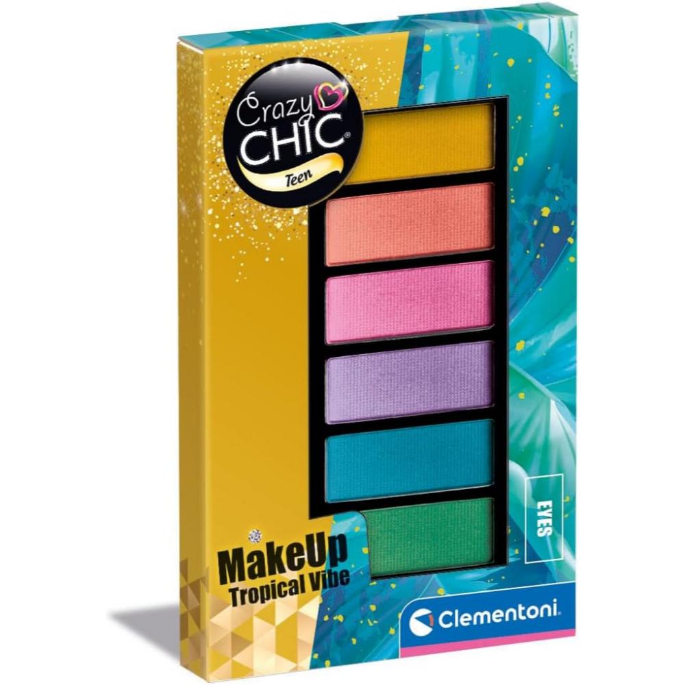 Clementoni - Crazy Chic Eyeshadow Palette - Tropical Vibe