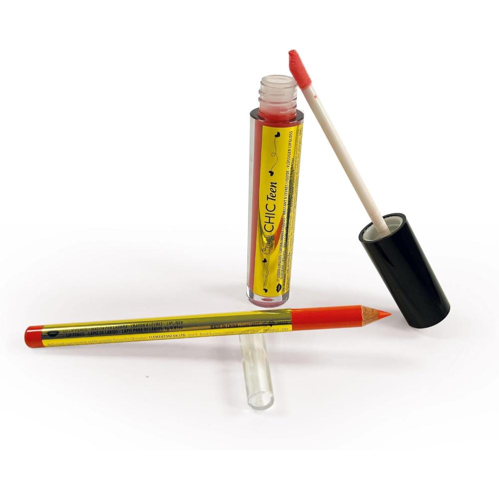 Clementoni - Crazy Chic Lip Gloss + Lip Liner - Tropical Vibe