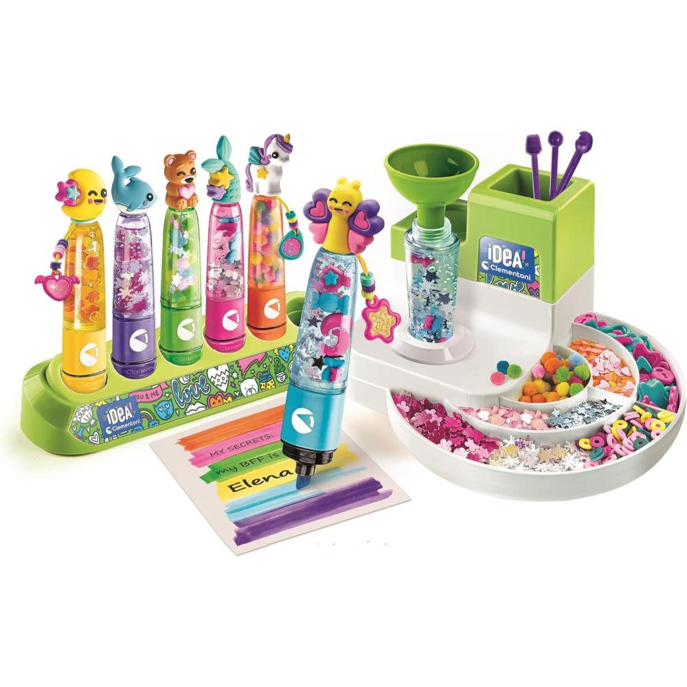 Clementoni - Idea Highlighter Studio DIY Craft Kit