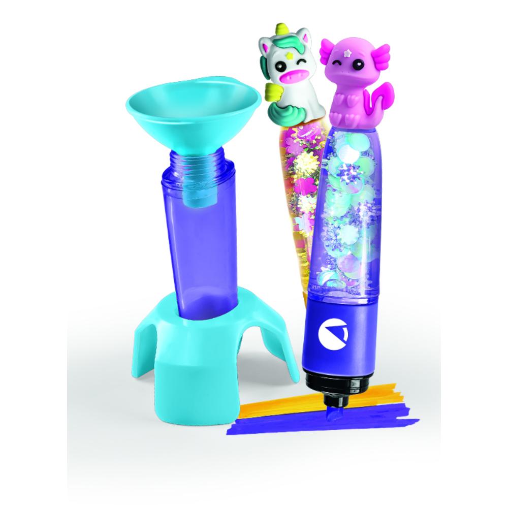 Clementoni - Idea Create Your Highlighter - Tendy Animals - 2 Pc