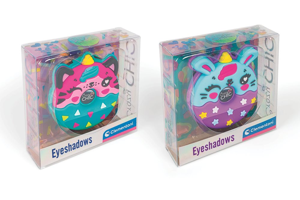Clementoni - Crazy Chic Eyeshadows - Style May Vary