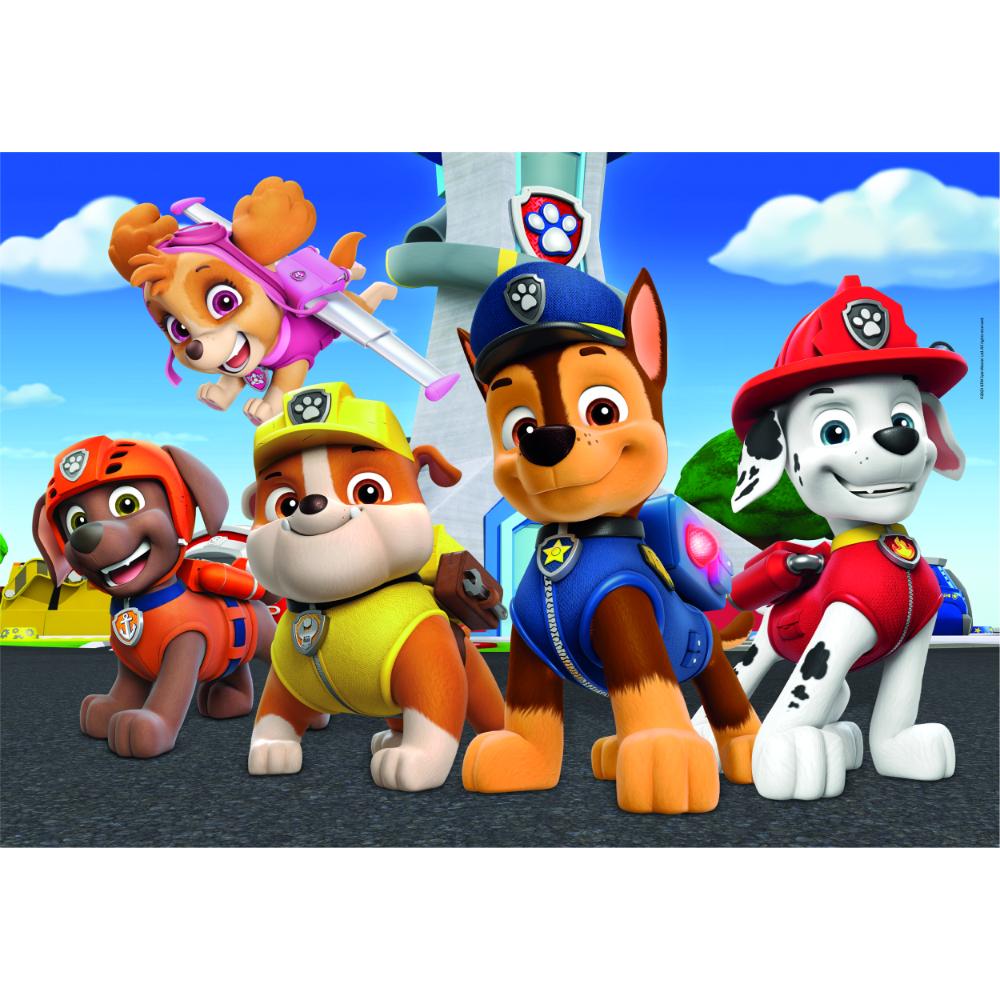 Clementoni - Paw Patrol Action Puzzle - 2x60 Pcs