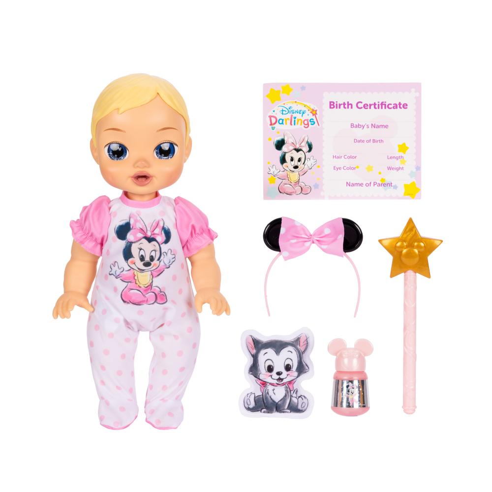 Disney - Interactive Baby Doll - Darlings Minnie Mouse
