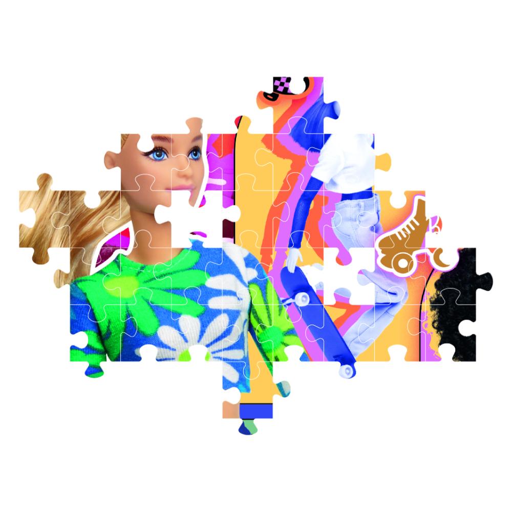 Clementoni - Sporty Barbie Super Color Jigsaw Puzzle - 104 Pcs