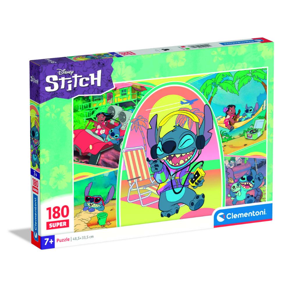 Clementoni - Jigsaw Puzzle Adventurer Stitch - 180 Pc Set