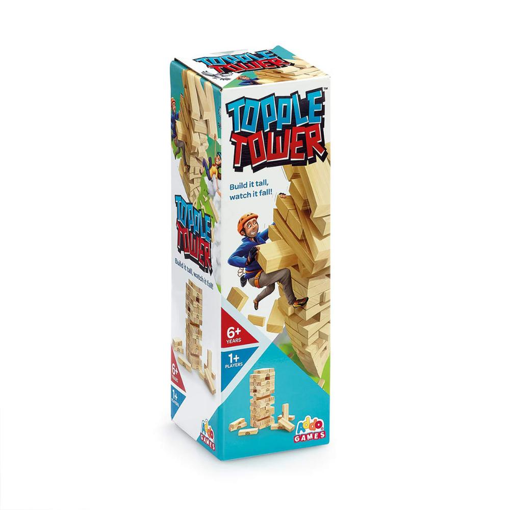 Addo - Wooden Stacking Blocks - Topple Tower
