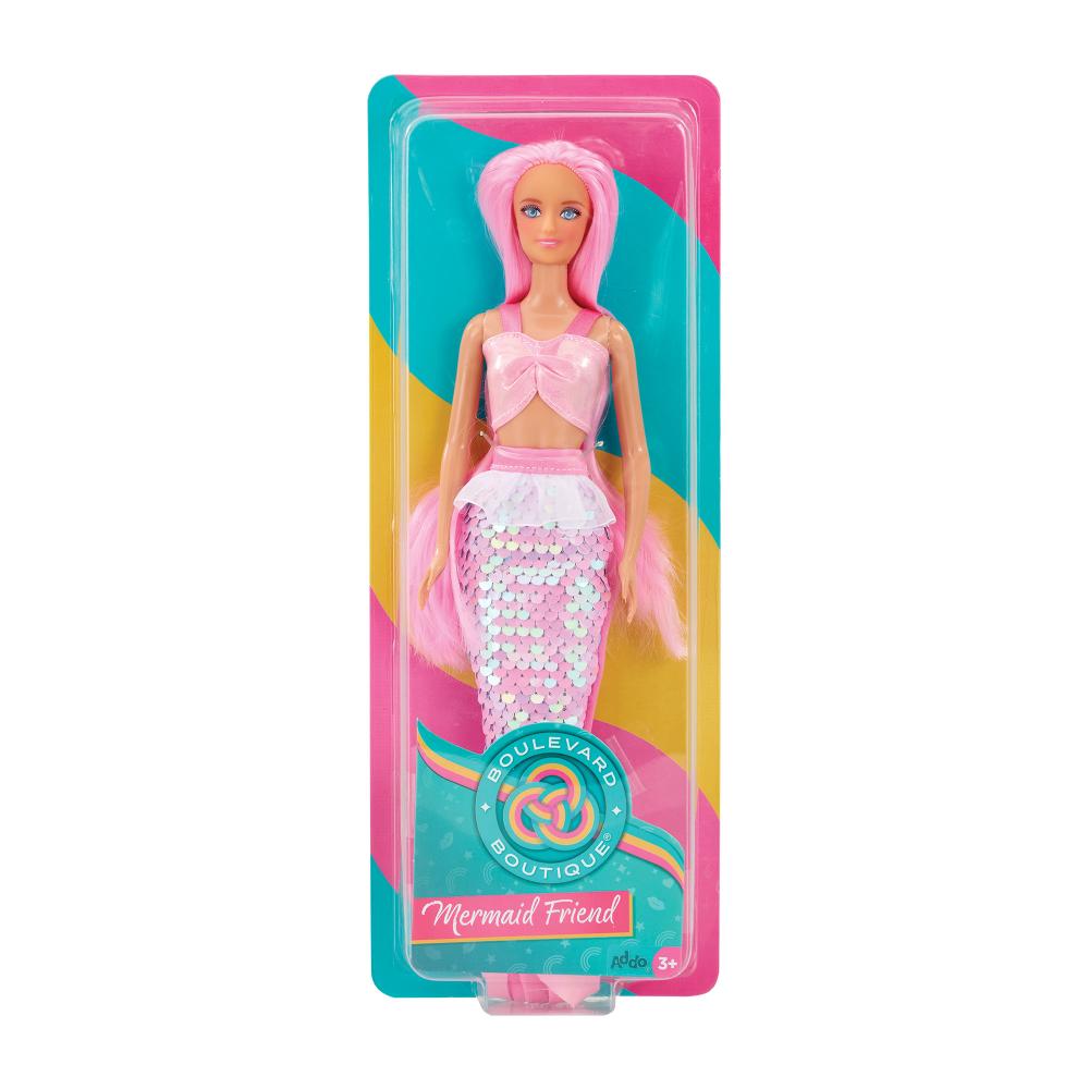 Addo - Boulevard Boutique Mermaid Friend Doll - Color May Vary - 1 Pc