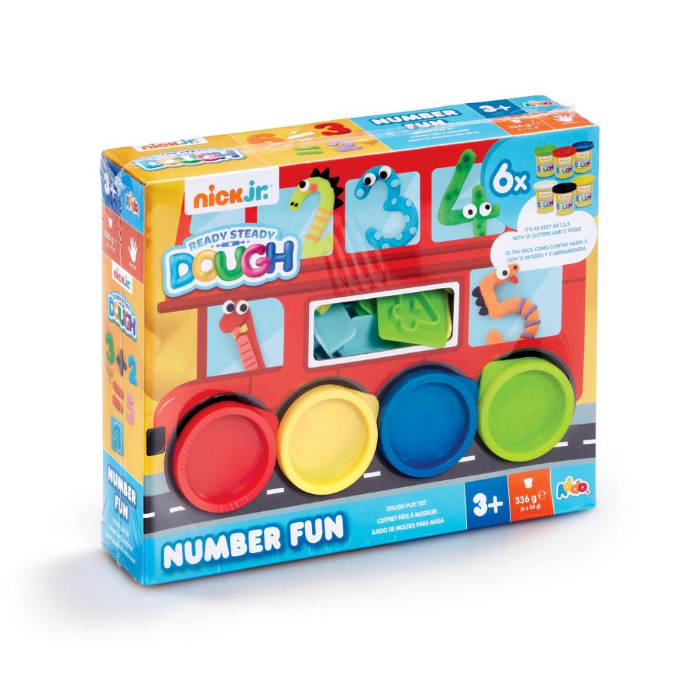 Addo - Colorful Play Dough Alphabet-themed Fun Set - 1 Pack - Colors May Vary
