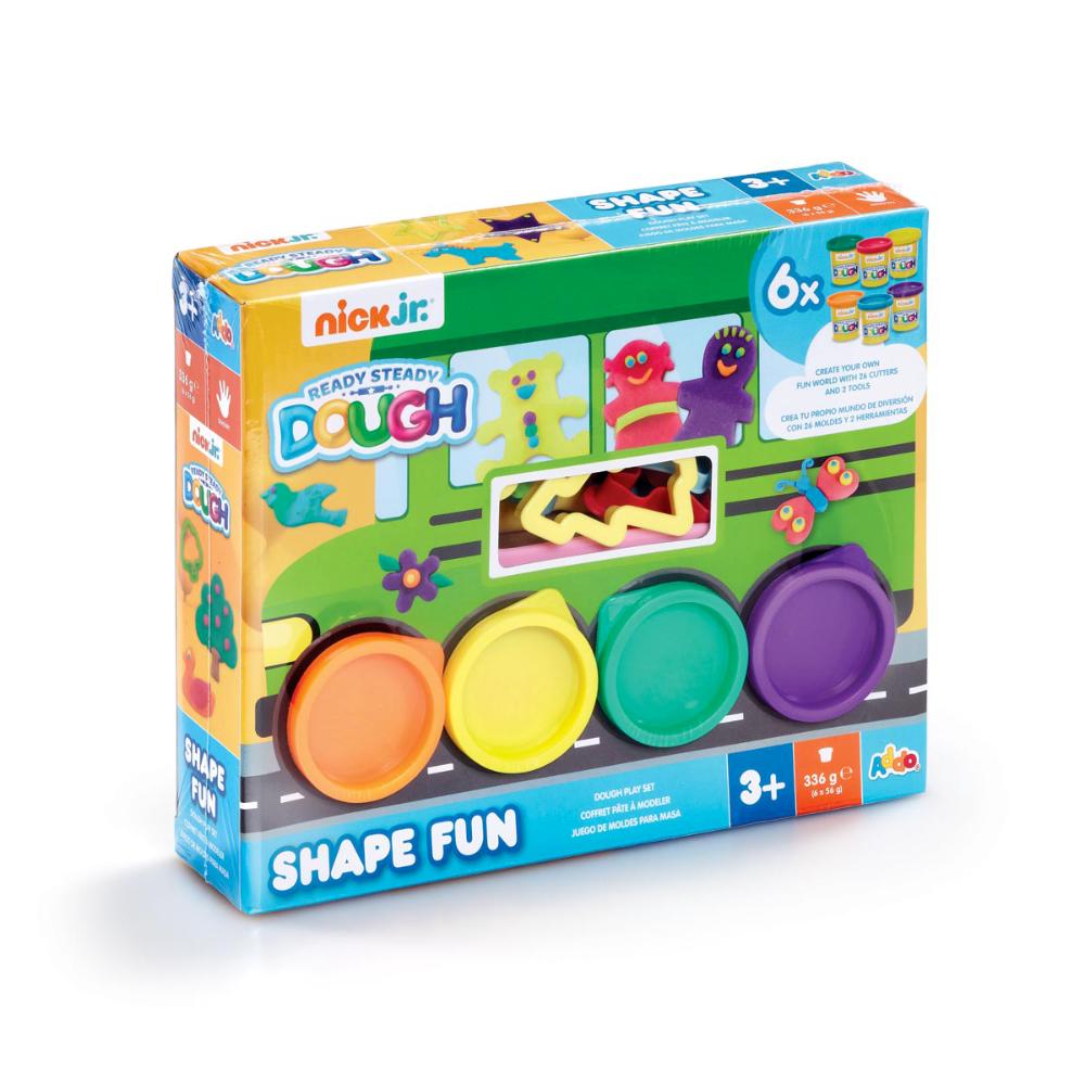 Addo - Colorful Play Dough Alphabet-themed Fun Set - 1 Pack - Colors May Vary