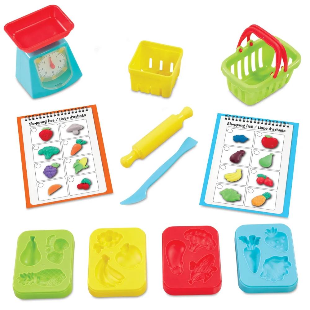 Addo - Nick Junior Dough Fruit & Vegetable Play Dough Set