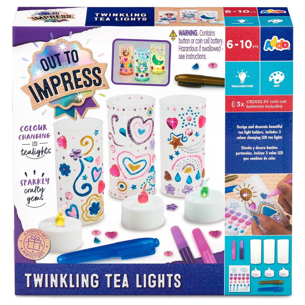 Addo - Out To Impress Design Your Twinkling Tea Lights Holder Kit