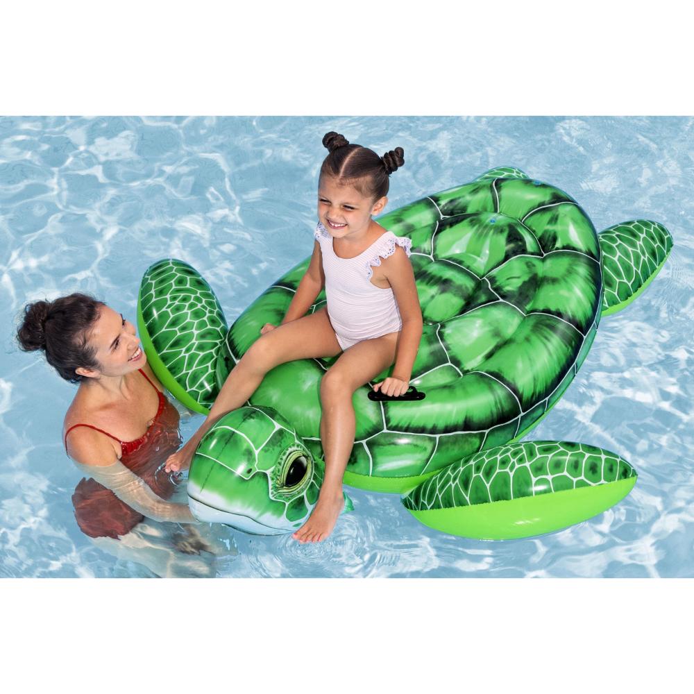 Bestway - Tidal Turtle Inflatable Pool Ride-On - Green