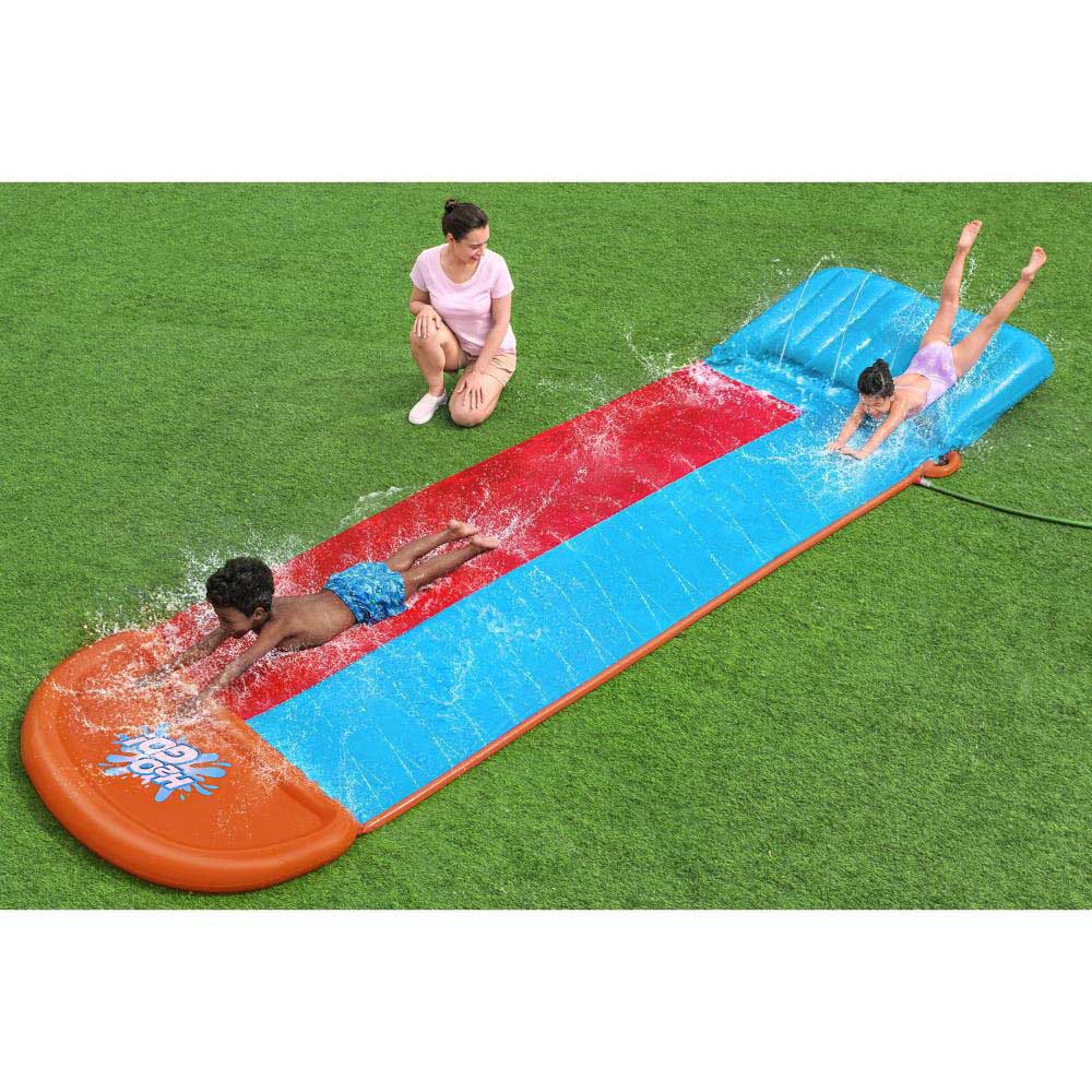 Bestway - H2OGo Tsunami Splash Ramp Water Slide - Blue/Red - 488 cm