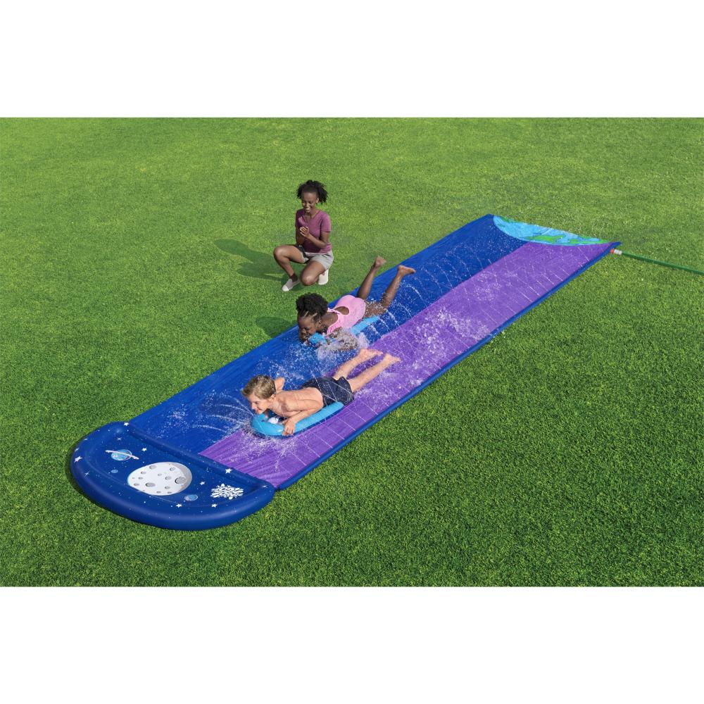 Bestway - H2OGO Water Slide Lunar Launch With Built-In Sprinkler