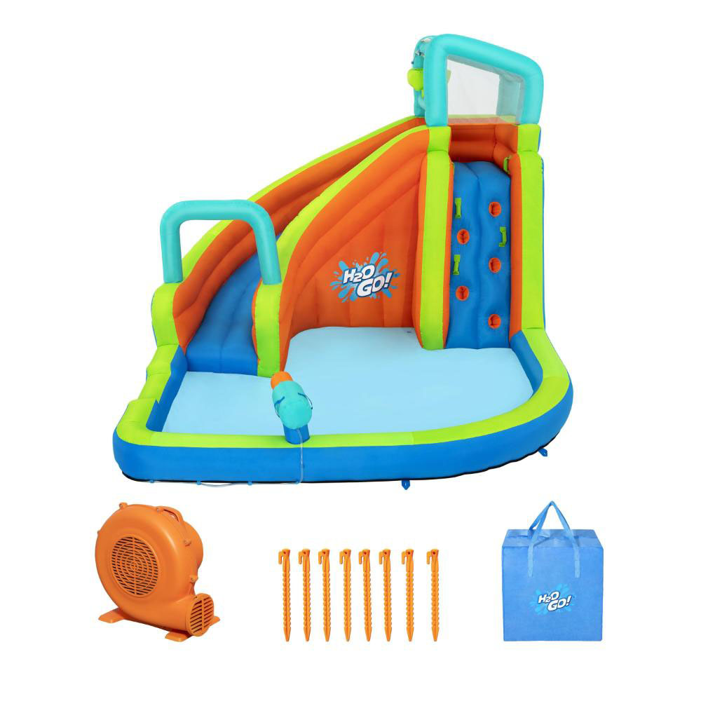 Bestway - H2OGo Turbo Splash Inflatable Mega Water Park - Multicolor
