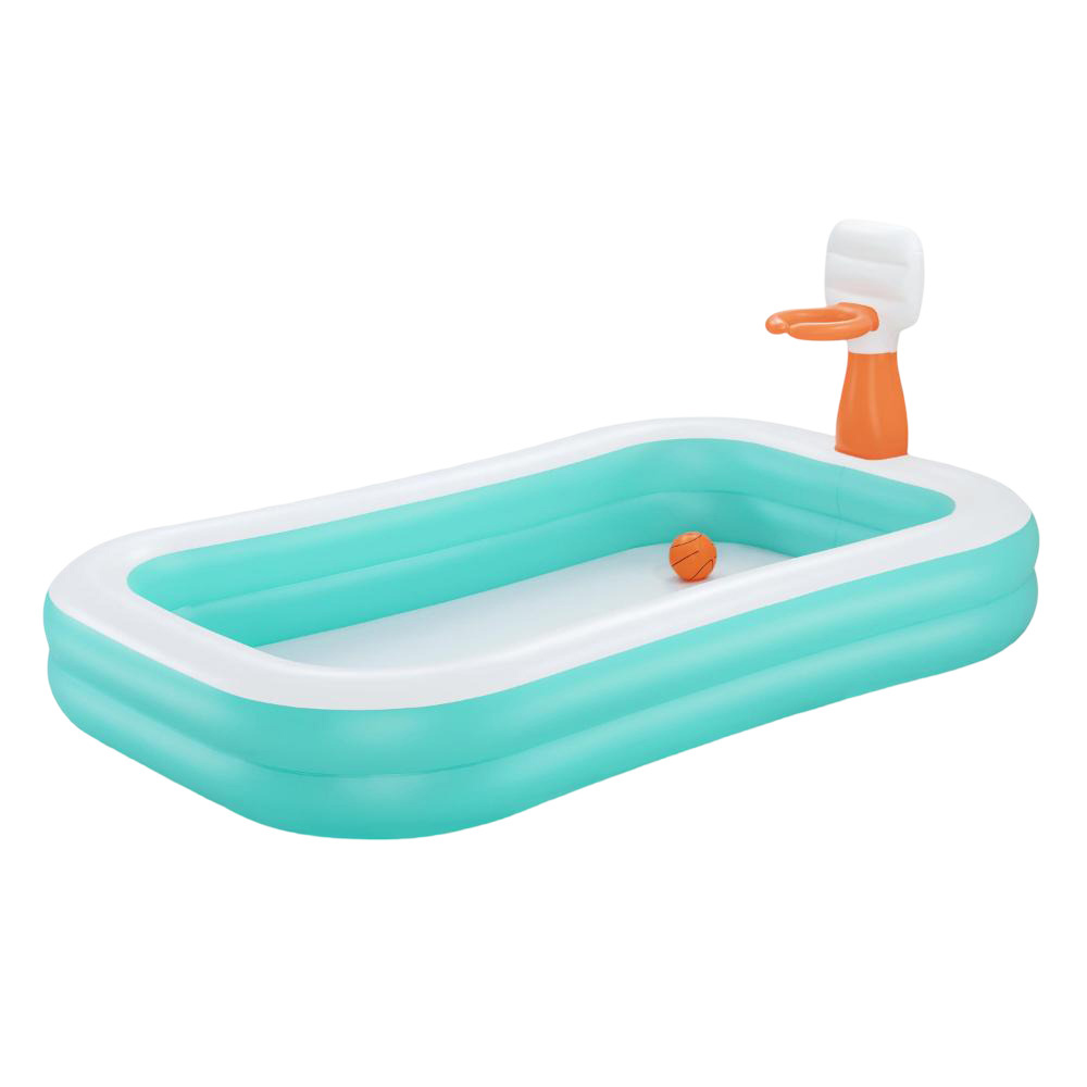 Bestway - Dunk N Splash Inflatable Family Pool - Blue - 251x168 cm