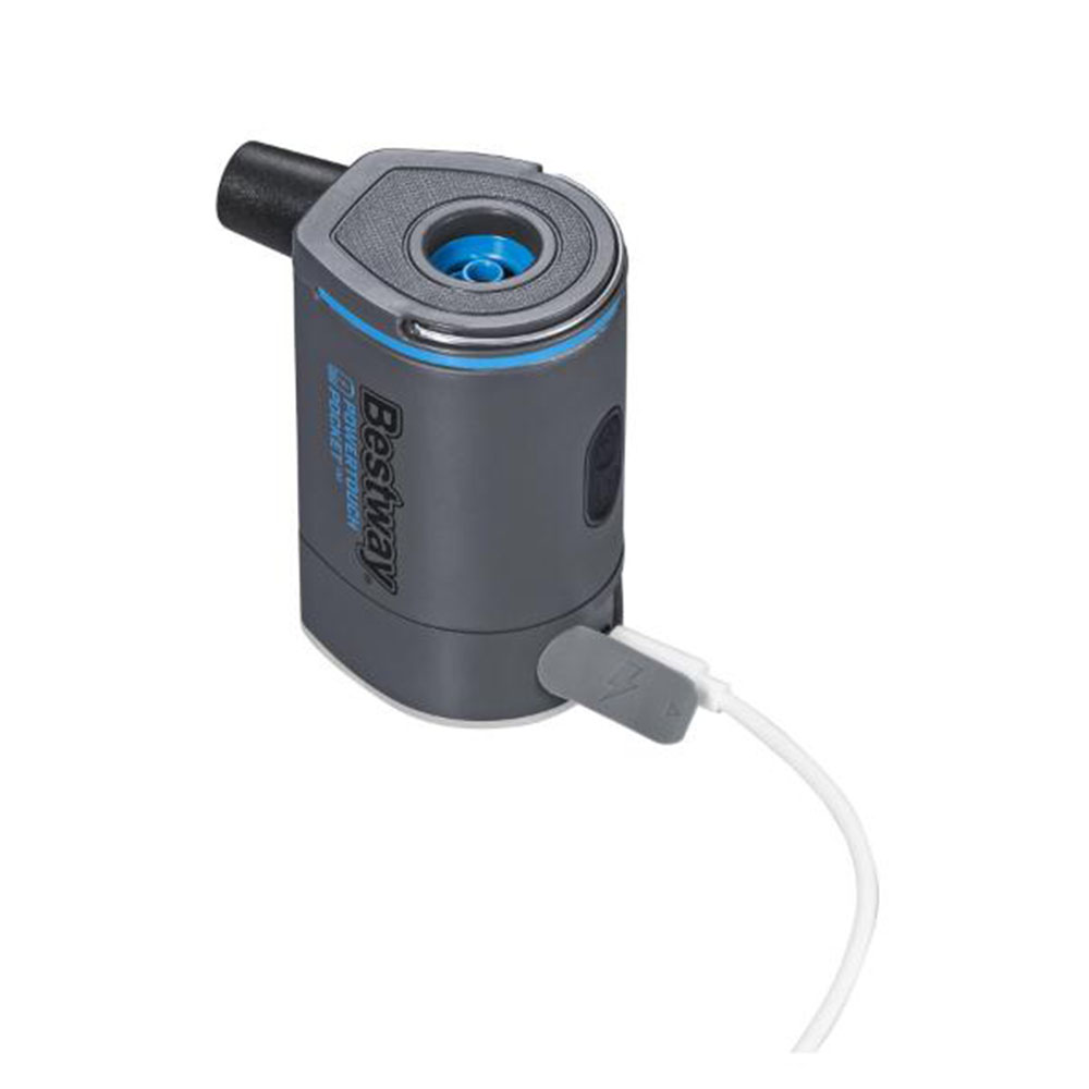 Bestway - Powertouch Pocket Rechargeable Electric Air Pump - Black