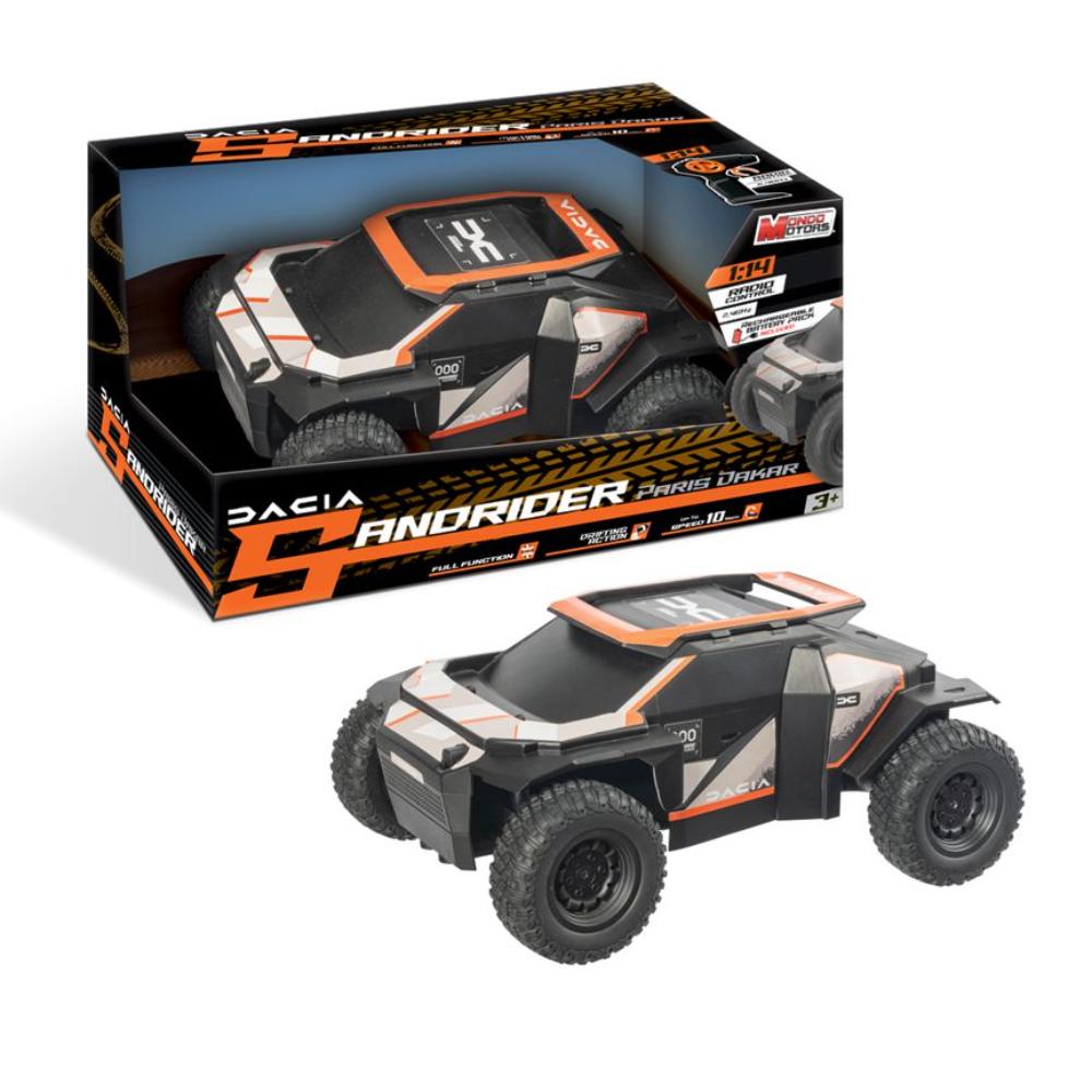 Mondo 1/14 Dacia Sandrider RC Car - Charcoal