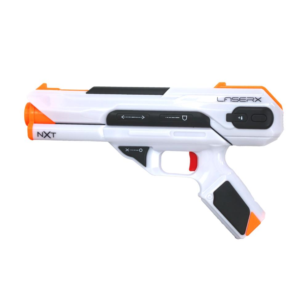 Laser X - NXT Interactive Laser Blaster Set - White - 2 Pcs