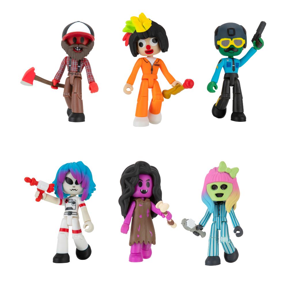 Dev Series - Brookhaven's Most Wanted Collectible Figures - 12 Pcs - 3-Inch