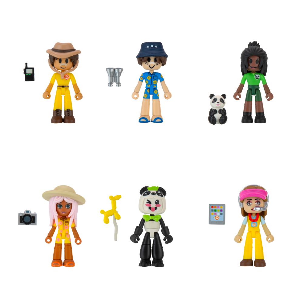 Dev Series - Day At The Zoo Collectible Figures - 12 Pcs - 3-Inch