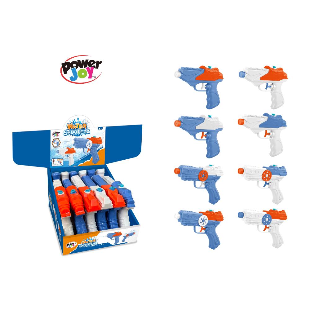 Power Joy - Water Shooterz Gun - Style & Color May Vary - 1 Pc - 17 cm