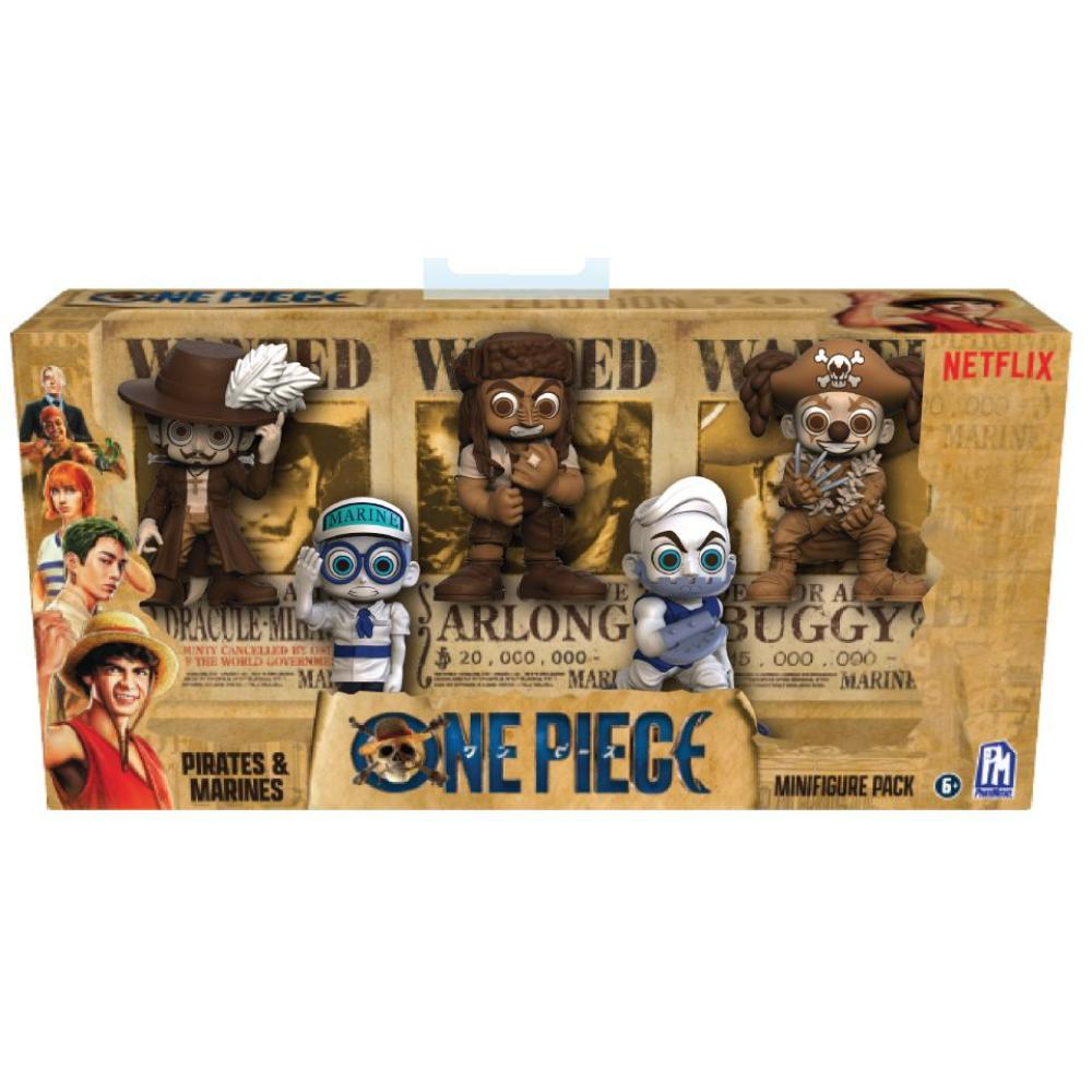 Bandai - Netflix Pirates & Marines Figures - Pack of 1 - 5pcs
