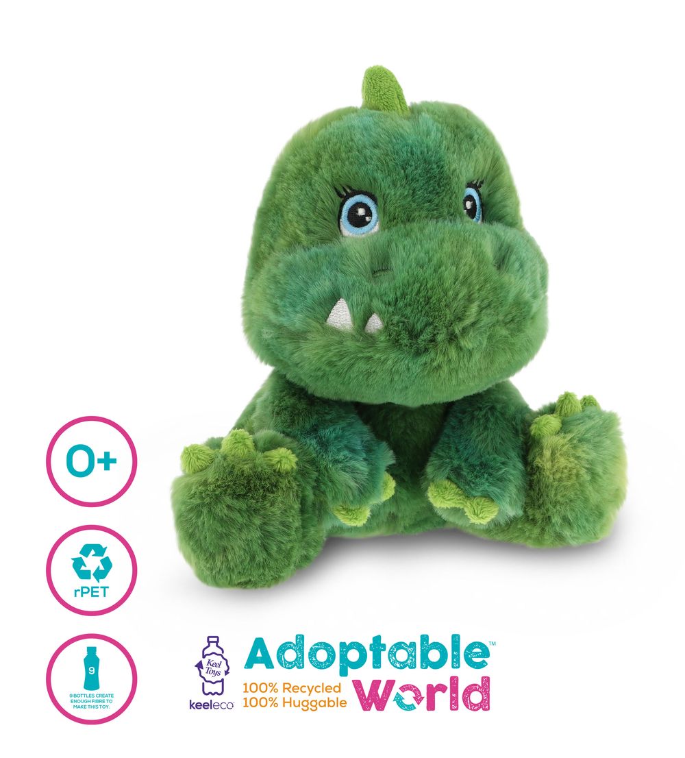 Keel Toys - Keeleco Mini Adoptable World 16cm 1pc Set B - Style May Vary