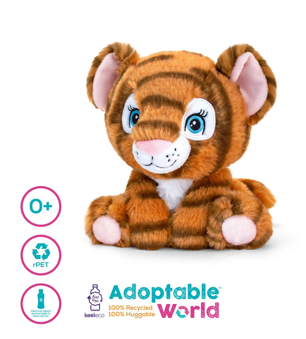 Keel Toys - Keeleco Mini Adoptable World 16cm 1pc Set B - Style May Vary