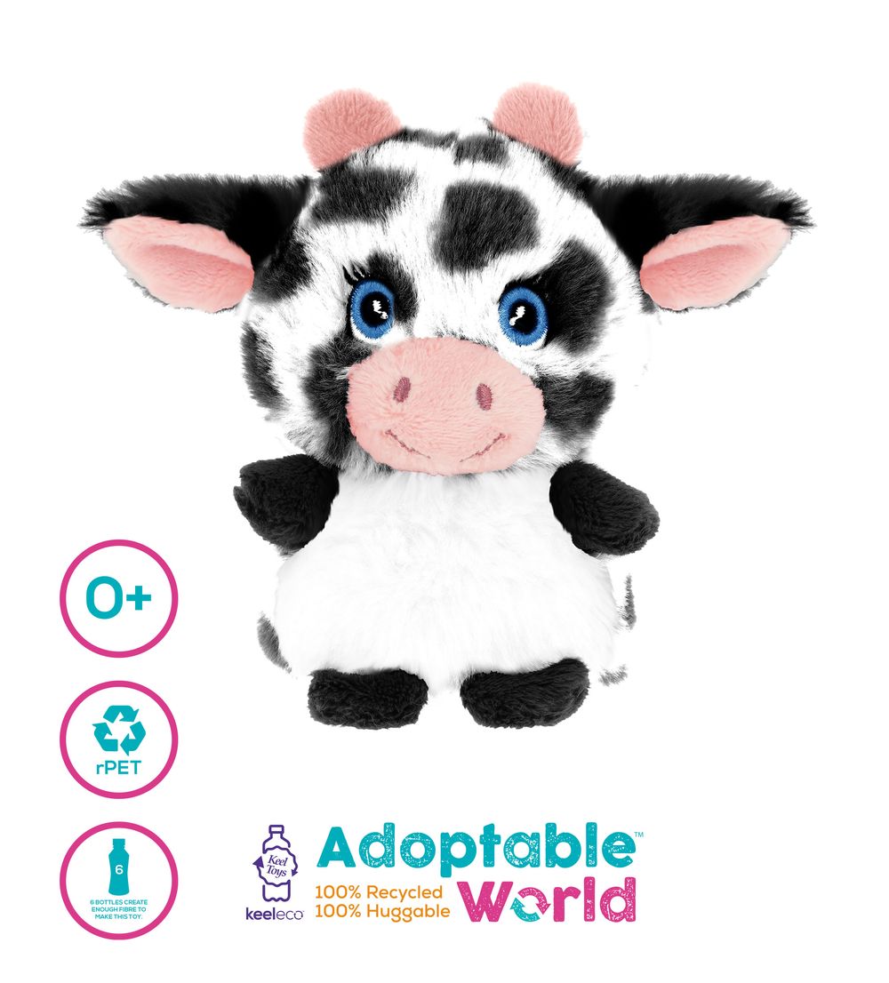 Keel Toys - Keeleco Mini Adoptable World 10cm Set B 1pc - Style May Vary