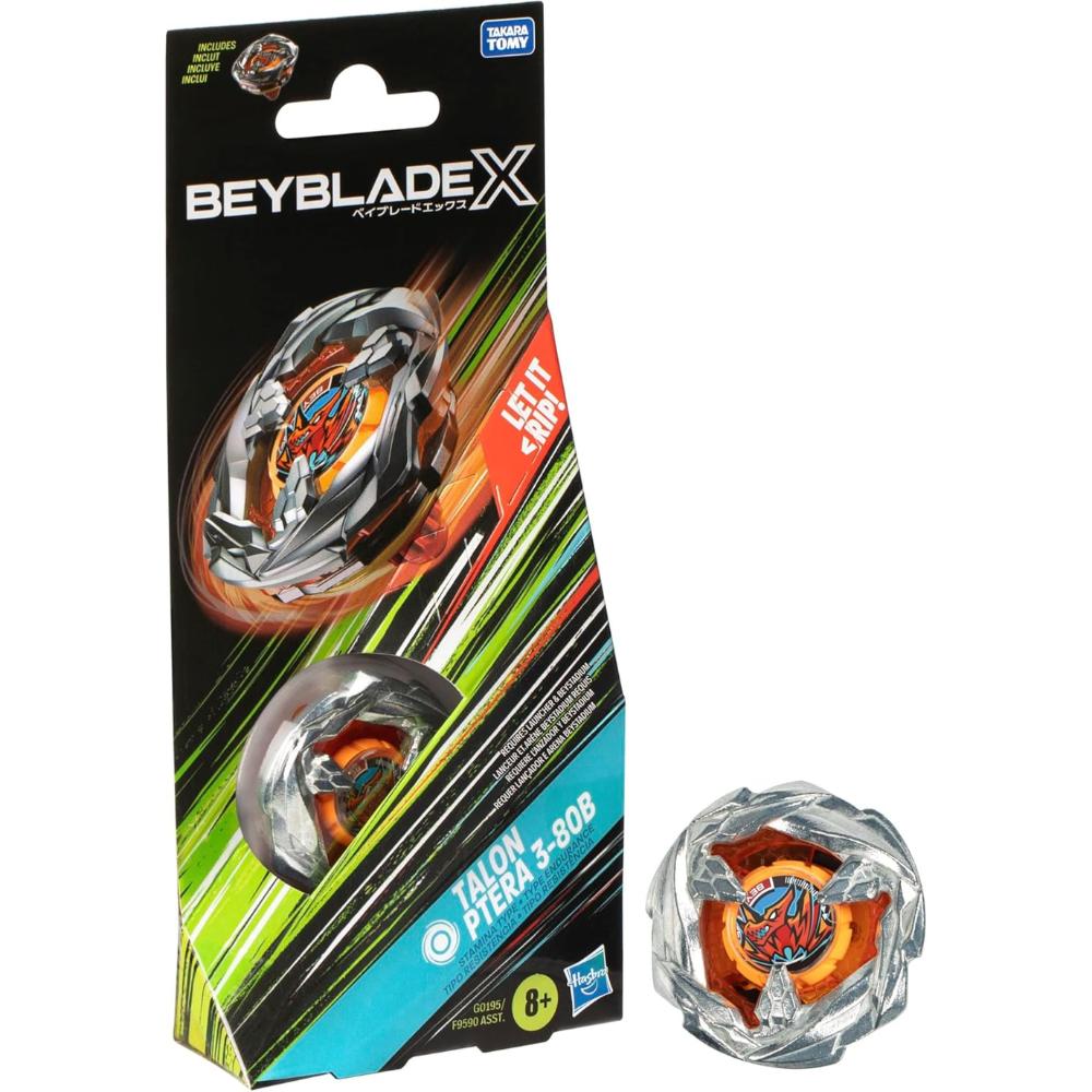 Beybattle Burst - Beyblade X Talon Ptera 3-80b Clockwise Spinning Endurance Type Top