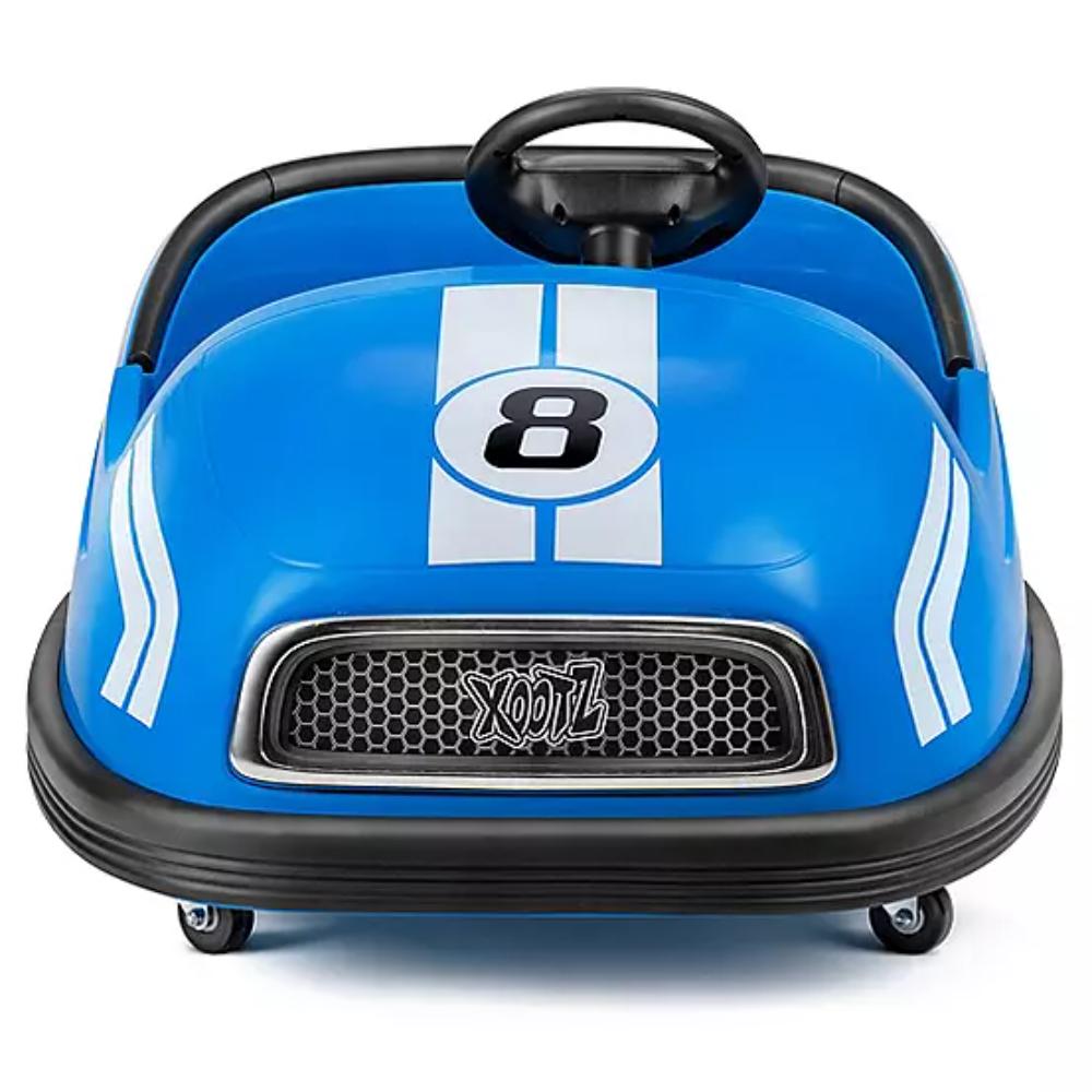 Xootz 360-Spins Big Bumper Kids Ride-On Car - Blue