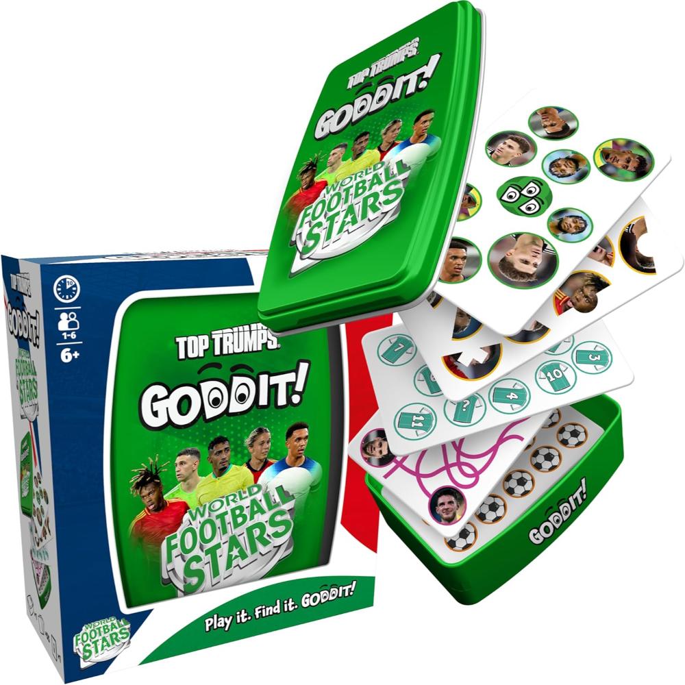 Winning Moves - Top Trumps Goddit World Football Stars Card Game