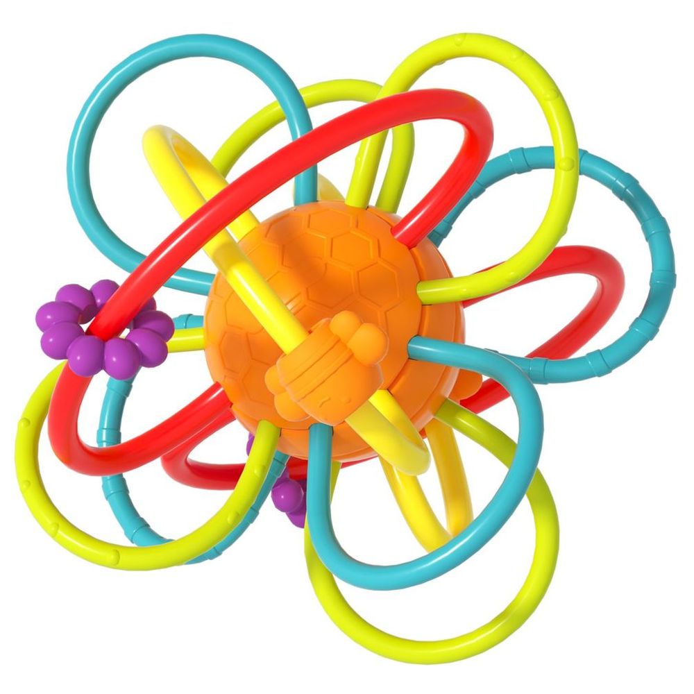 Hola - Honeycomb Teething Toy Baby Teether Rattle